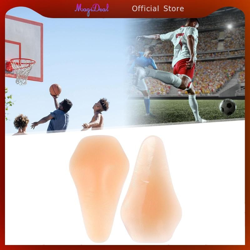 MagiDeal 1 คู่ซิลิโคนเข่า Pads Protectors กีฬาสเก็ตเข่า Mat เบาะสําหรับฤดูหนาวสโนว์บอร์ดเต้นรําสเก็ต ราคา ถูกที่สุด ดีลบีเคเค แกลเลอรีภาพที่ 2