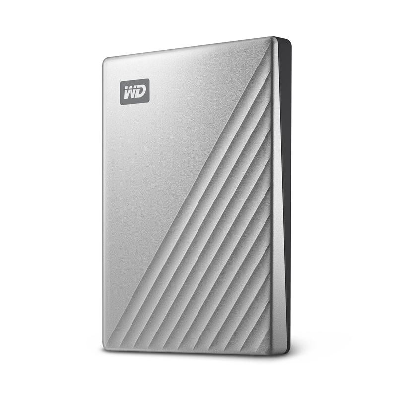 WD เอ็กซ์เทอนัลฮาร์ดดิสก์  My Passport Ultra 2TB เงิน