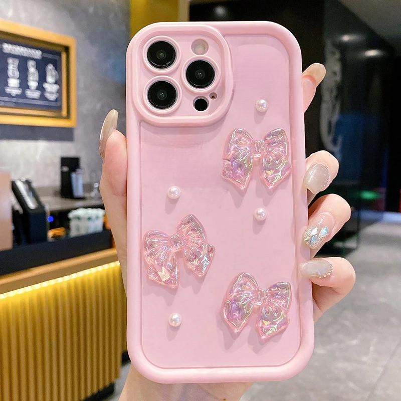 เคสนิ่ม Honor 300Lite X8C X9C X7C X5b X8b X7a X6b X8b X9b X7b 400Lite X9a X6a 8A 200 300 3D โบว์ตกแต