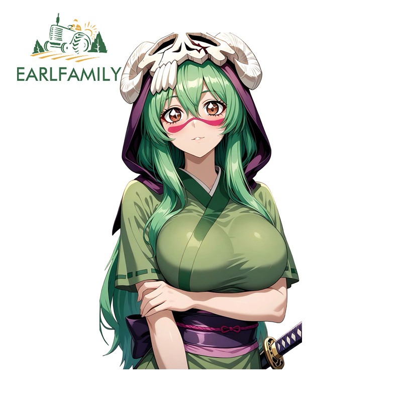 EARLFAMILY Bleach Nelliel Tu Odelschwanck สติกเกอร์รถรถจักรยานยนต์ Windows ตู้เย็นขวดไวนิล Decal ประ