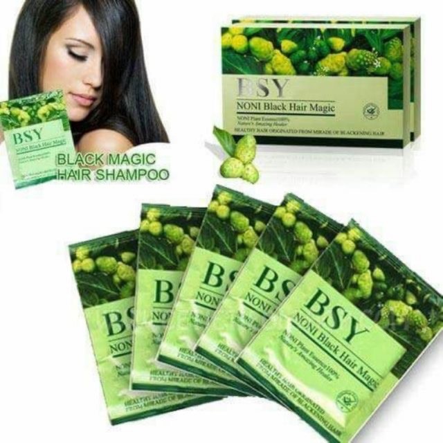 BSY Noni Black Hair Magic (20 KEPING)