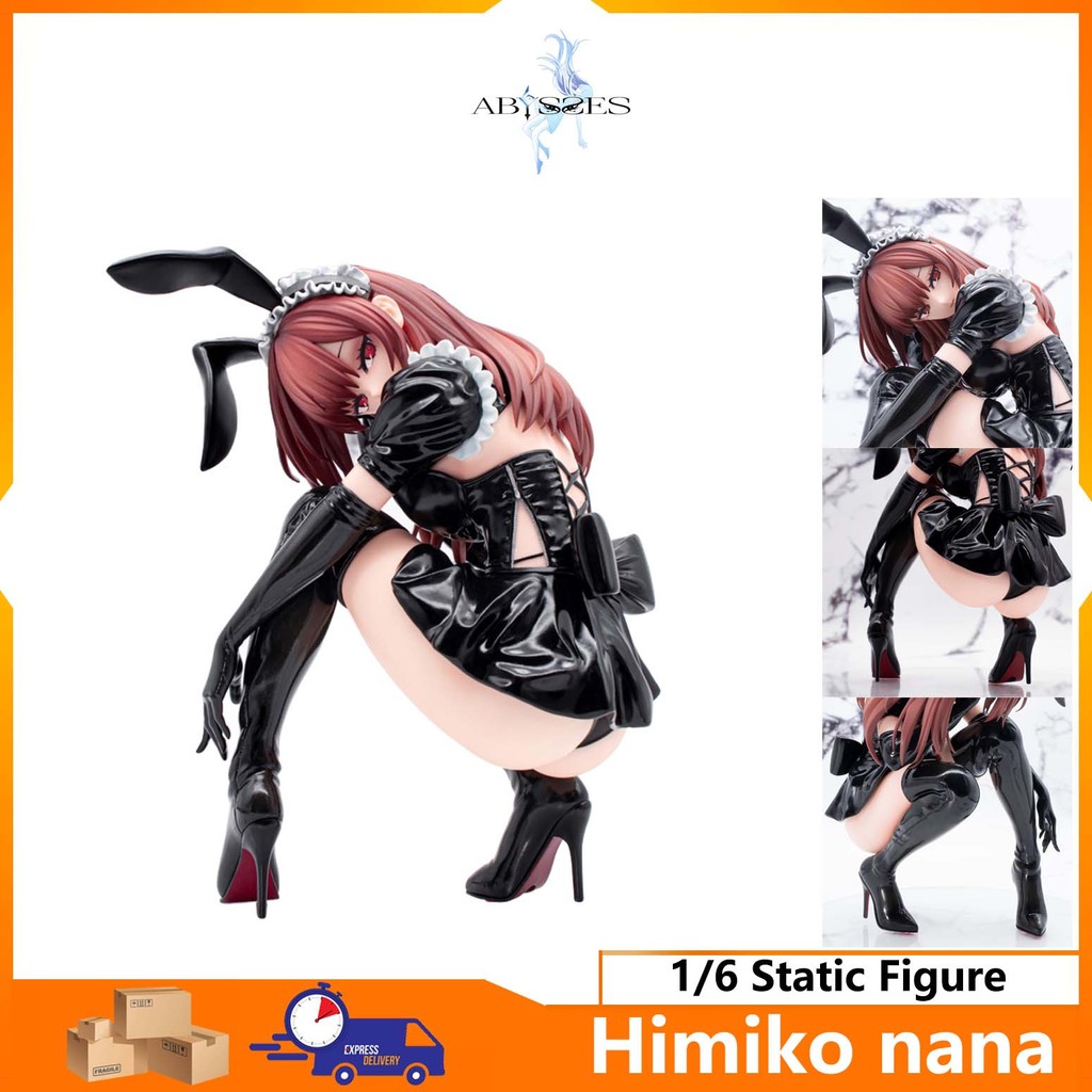 【 ABYSSES WORKS】Himiko nana Bunny Girl 1/6 Static Figure height about 17cm Popular PVC series  ABYSS