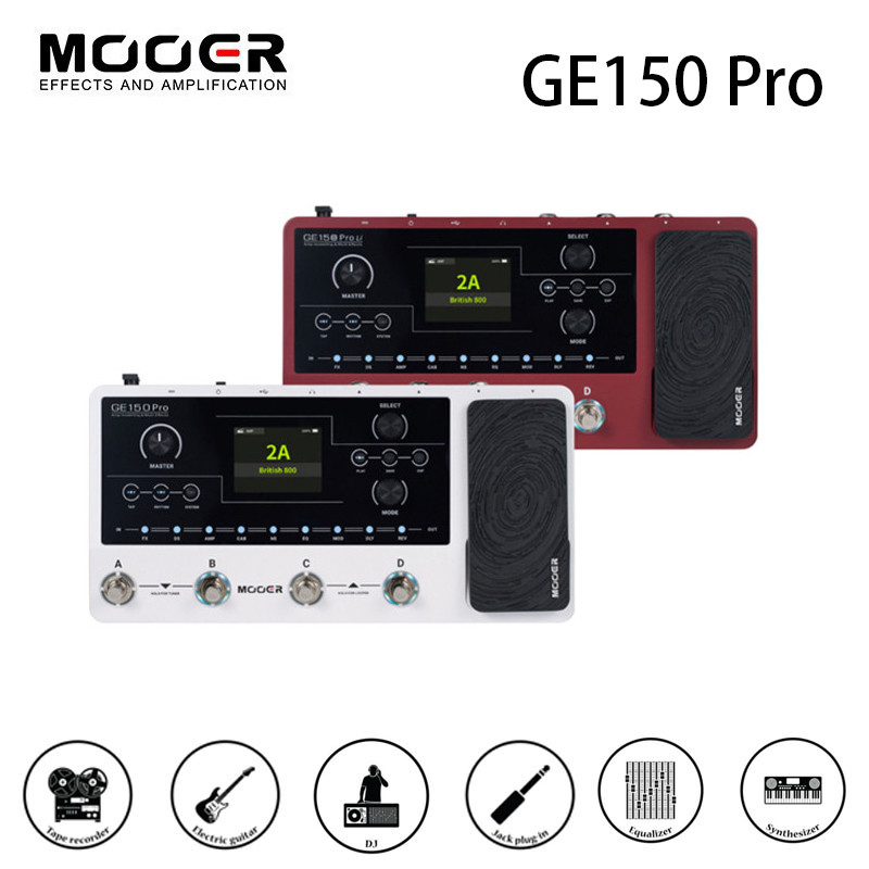Mooer GE150 Pro/GE150 Pro Li Guitar แอมป์มัลติเอฟเฟกต์