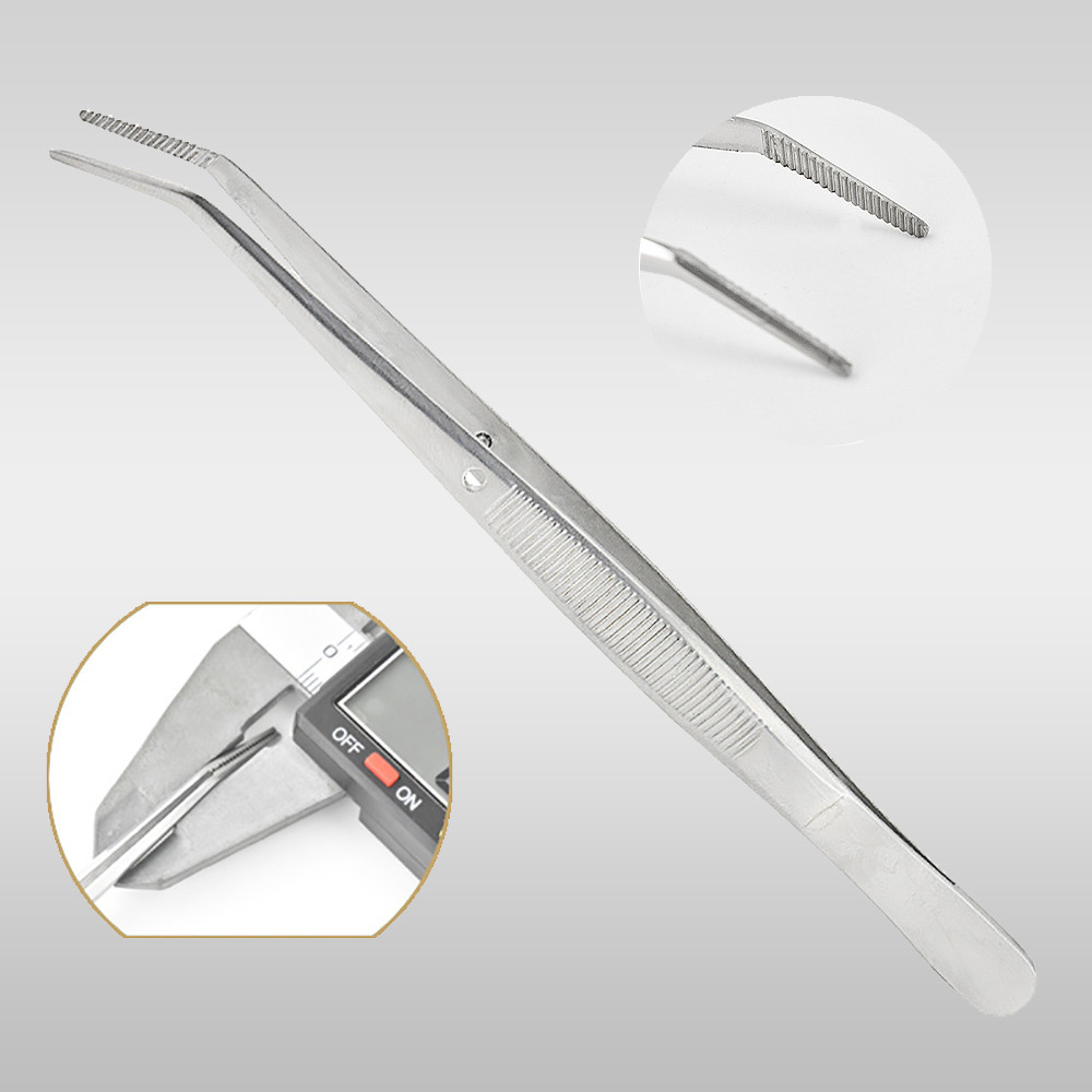 ทันตกรรม แหนบผ้าฝ้ายคลิปสแตนเลสเล็บ Nippers Pincers Forceps เครื่องมือทางการแพทย์คีมหนา