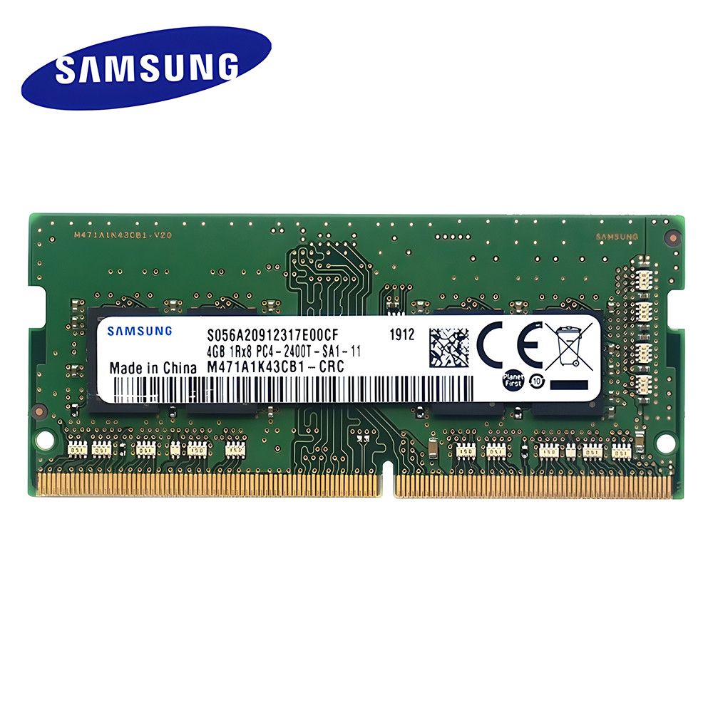 Samsung DDR4 RAM 4GB 8GB 16GB DDR4 3200MHz PC4-3200AA พอร์ต átil หน่วยความจําโน้ตบุ๊ค SODIMM 1.2V