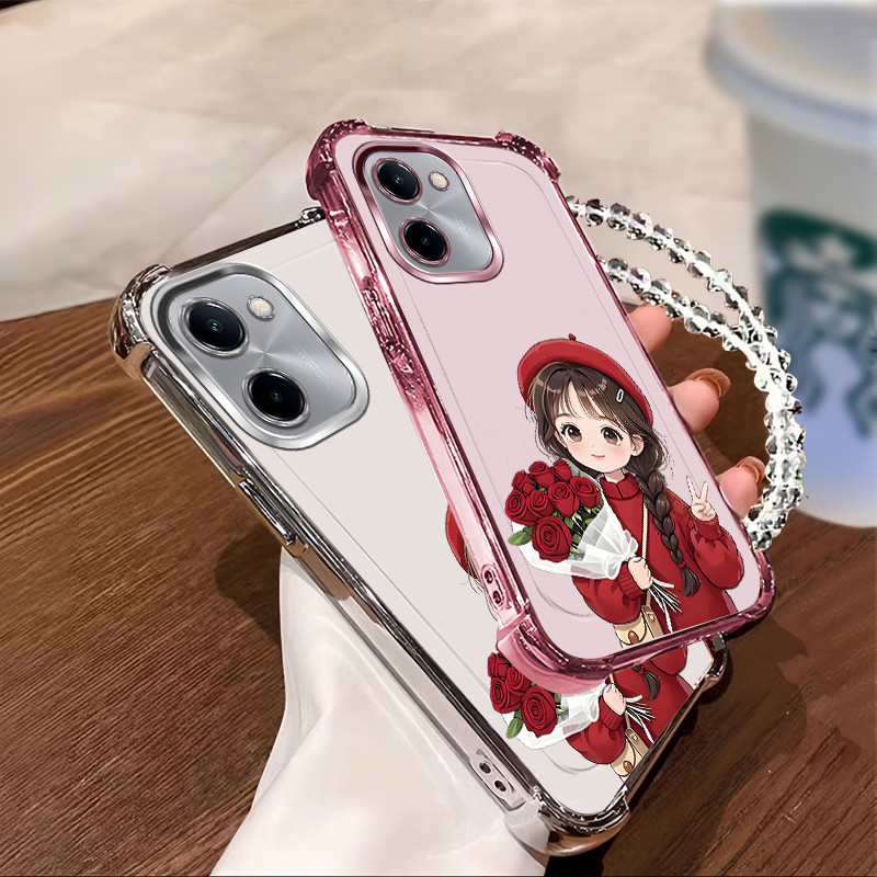 เคส Redmi 13C 14C 4G 5G POCO C65 C75 M6 A5 A4 เคสโทรศัพท์สําหรับใหม่ซิลิโคนสี่มุมป้องกันการตก XHM