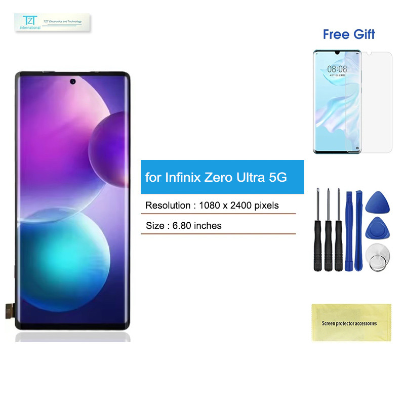 <พร้อมกรอบ> Amoled จอ lcd for Infinix Zero Ultra 5G หน้าจอ แท้ OLED/Amoled