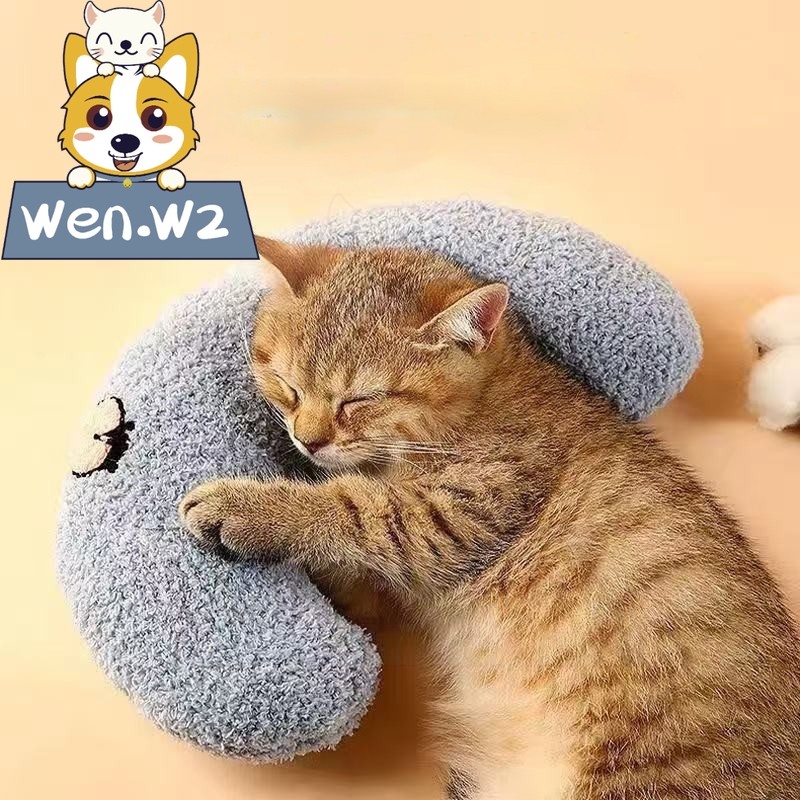 wen.W2 หมอนอิงสัตว์เลี้ยง ใยสังเคราะห์100% หมอนแมว สุนัข ซักทำความสะอาดได้