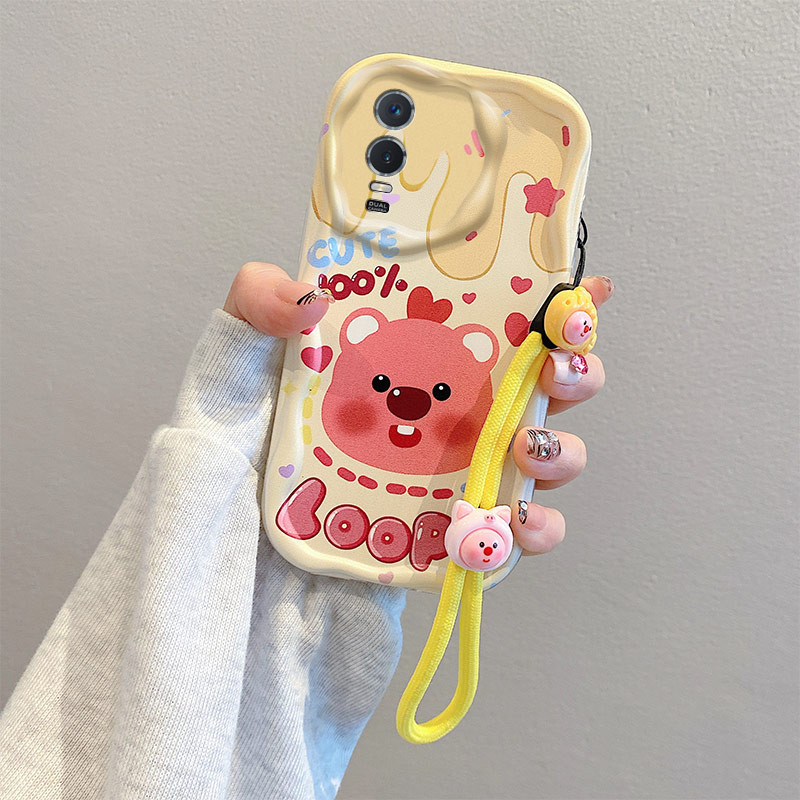 เคส VIVO Y76 สไตล์อนิเมะป้องกันการตก เคสซิลิโคนอ่อนนุ่ม TYMR2 ราคา ถูกที่สุด ดีลบีเคเค แกลเลอรีภาพที่ 4