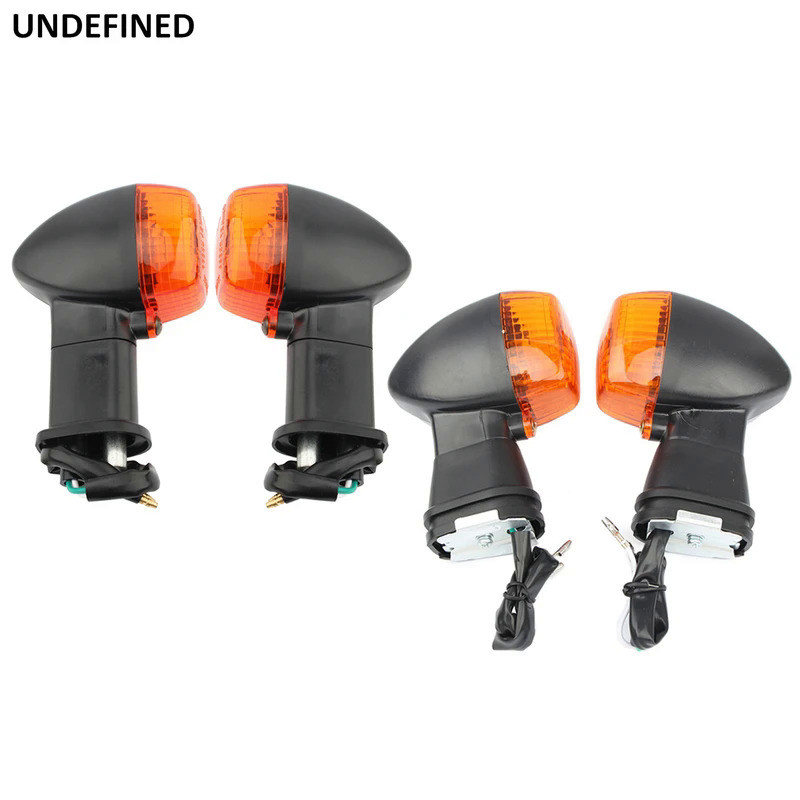 Front Rear Motorcycle Turn Signal Indicator Lights For Kawasaki Ninja ZX-6R ZX6R ZX-7R ZX-9R ZX9R ZX
