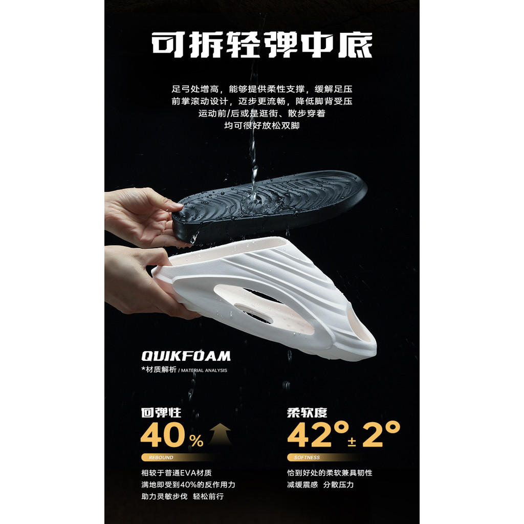 Ya Ya Yassia/Ya Beam รองเท้าแตะกีฬา Anti-Slip Shock-Absorbing ความสูง-Increasing บาสเกตบอลรองเท้าแตะ 2024 ฤดูใบไม้ผลิฤดูร้อนมะพร้าวรองเท้าแตะผู้ชายผู้หญิงคู่ Outing Leisure กลางแจ้ง Be