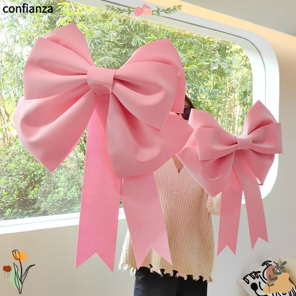 Confianza คริสต์มาส Giant Bow, 30/50/75 ซม.Handmade Bow Knot Kit, ขนาดใหญ่ Festivity Decor Multi-scene คริสต์มาส DIY Decor