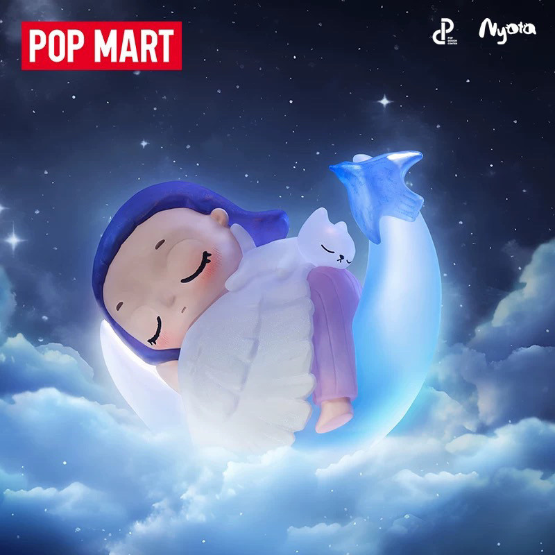 [Popmart] Bubble Mart nyota Free Growth Series กล่องตาบอดทำมือของขวัญของเล่นอินเทรนด์จัดส่ง12.3