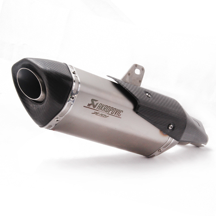 สําหรับ HONDA X-ADV750 X ADV750 X-ADV XADV 750 รถจักรยานยนต์ไอเสียคาร์บอนไฟเบอร์ Escape Moto Header ด้านหน้า Link ท่อท่อไอเสีย