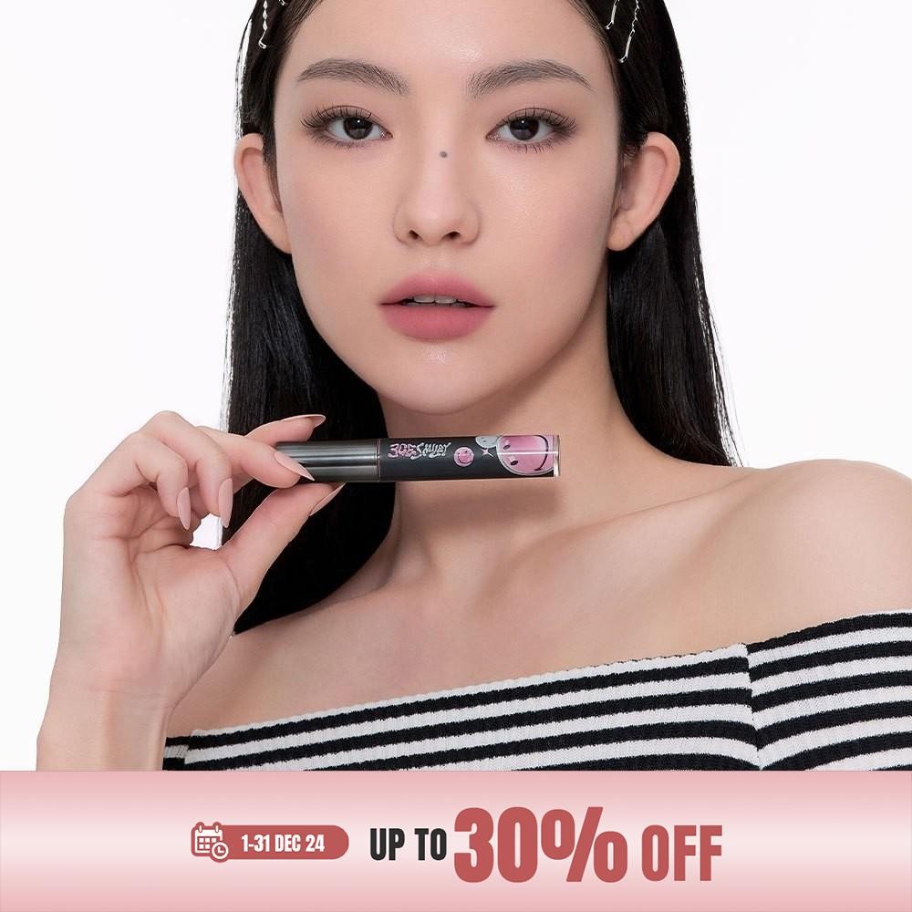 [3CE X SMILEY] 3CE VELVET LIP TINT ทรีซีอี เวลเวท ลิปทินท์