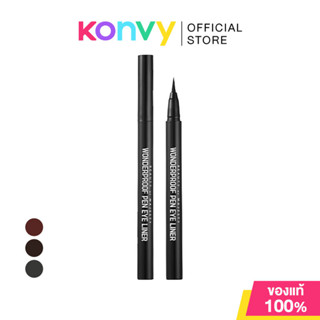 BOM Wonderproof Pen Eyeliner 0.5g บอม อายไลเนอร์สูตรกันน้ำ ก…