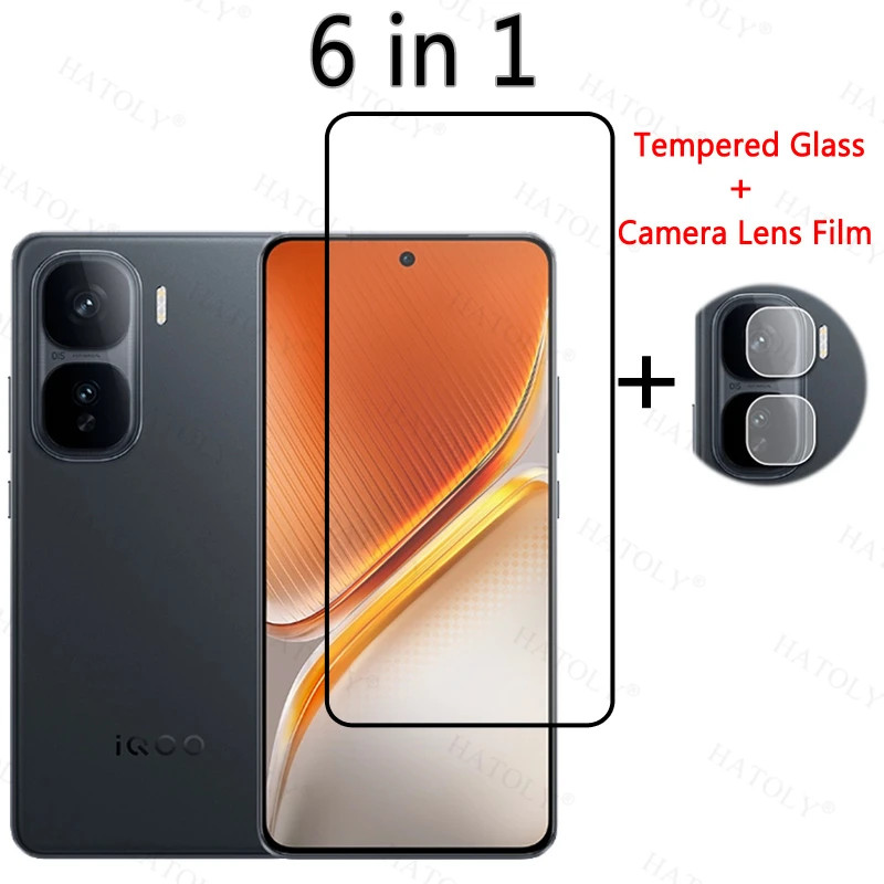 กระจกนิรภัยใสสูงสําหรับVivo iQOO Neo 10 Pro + 11 Proป้องกันหน้าจอเลนส์ฟิล์มVivo iQOO Neo 9 9S Pro Plus + แก้วสําหรับVivo iQOO Neo 10 แก้ว