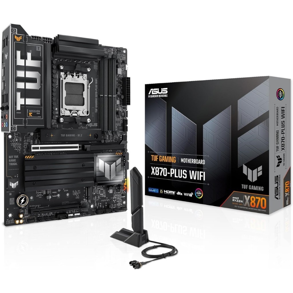 MAINBOARD (เมนบอร์ด) ASUS TUF Gaming X870-PLUS WIFI DDR5 AM5 Mainboard