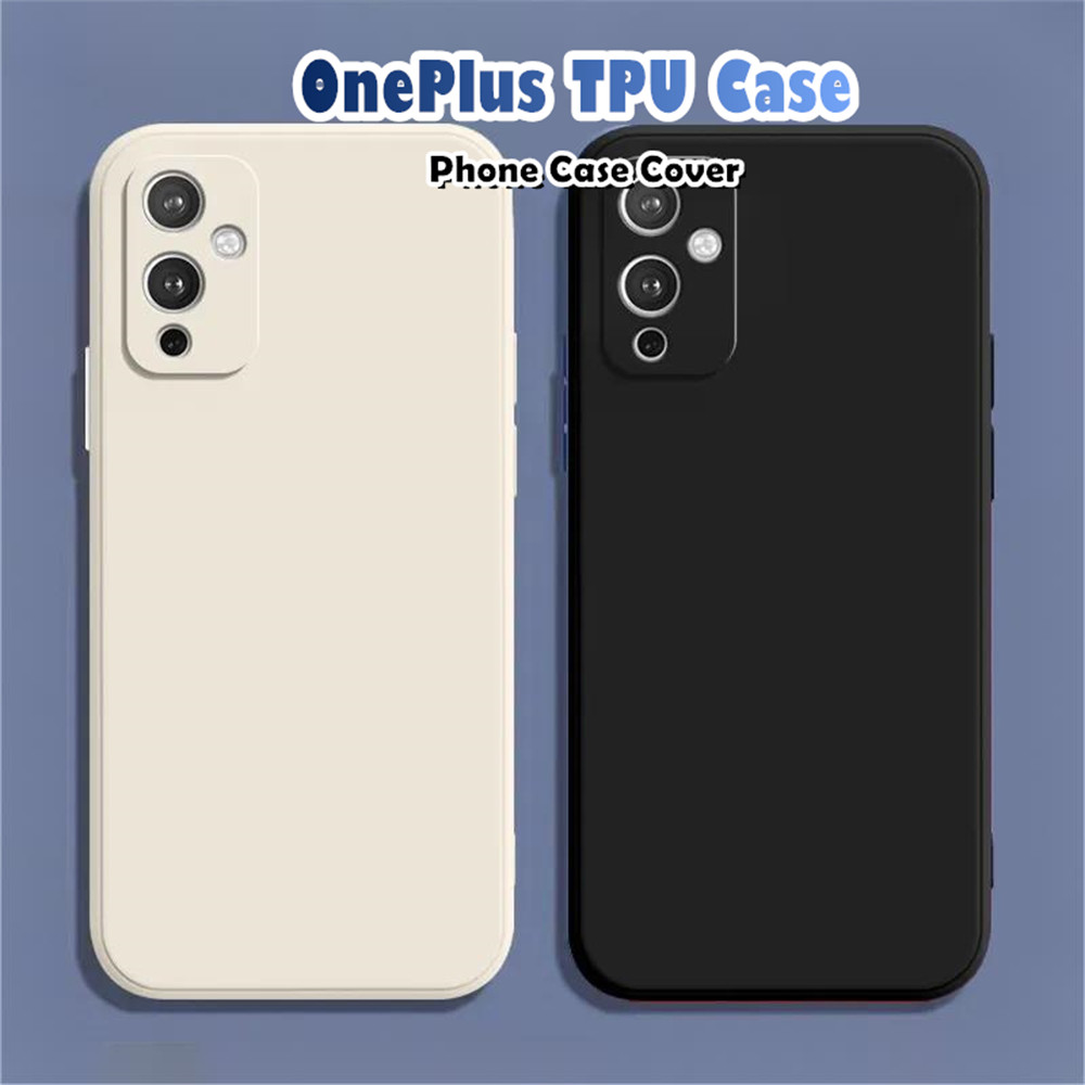 Case HomeFor OnePlus 5/6/7/8/9 ACE 2/3/2V/3V Nord A93/A96 ฝาครอบกันน้ําคลาสสิกซิลิโคนสีดําเต็มกรณีคล
