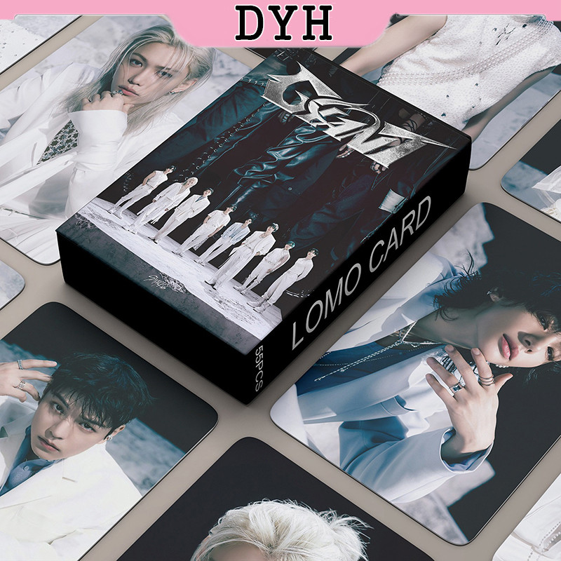 55 ชิ้น Stray Kids LOMO การ์ดอัลบั้มยักษ์ Photocard KPOP คอลเลกชันการ์ด