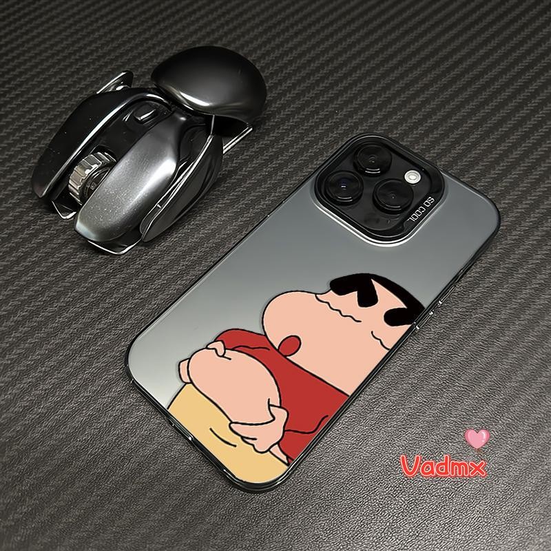 ตลกน่ารัก Crayon Shin-chan เคสโทรศัพท์สําหรับ Xiaomi Poco C65 C61 C55 C51 C50 C40 C31 X6 X5 Pro X3 N