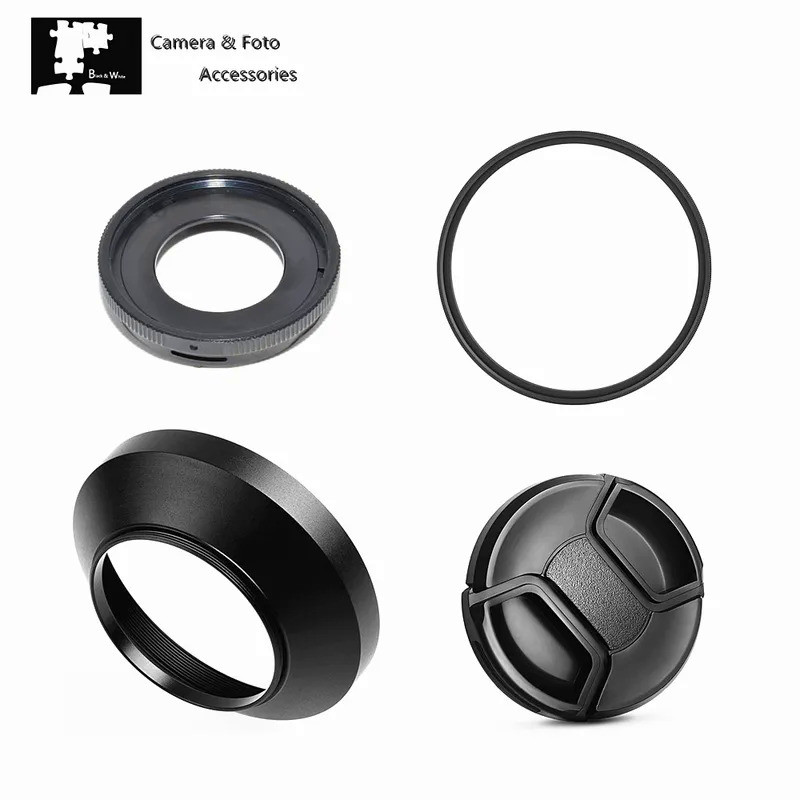 40.5mm UV Filter Metal Lens Hood Cap Adapter Ring For Olympus TG-7 TG-6 TG-5 TG-4 TG-3 TG-2 TG-1 TG7