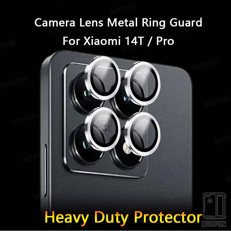 Matel+9D Tempered Glass Camera Protector Ring Case for Xiaomi 14T Pro Xiaomy Xiomi Mi 14 T Mi14T Lens Cap