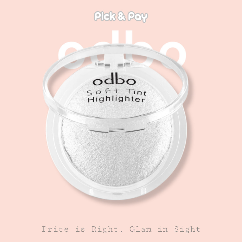odbo ไฮไลท์ เนื้อคุกกี้ ผสมชิมเมอร์ Soft Tint Highlighter (OD173)