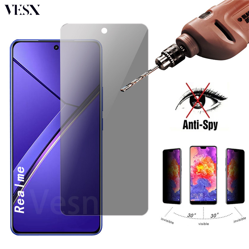 ฟิล์มกันแอบมอง ฟิล์มกันเสือก ฟิล์มกระจก Realme Neo7 Turbo GT5 GT3 GT2 Pro GT 7 7T Master Neo 5 SE 3 3T 2 2T 4G 5G 2025