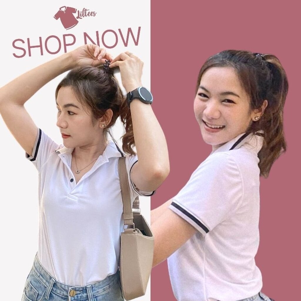 เสื้อโปโล คอปก สีขาว ขลิบเทา-ดำ Micro Kaneko TK
