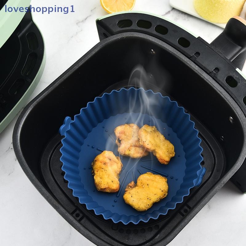 [Love shopping]   Air Fryers เตาอบถาดอบไก่ทอดตะกร้าเสื่อ Airfryer ซิลิโคน Bakeware TH - รูปที่ 2