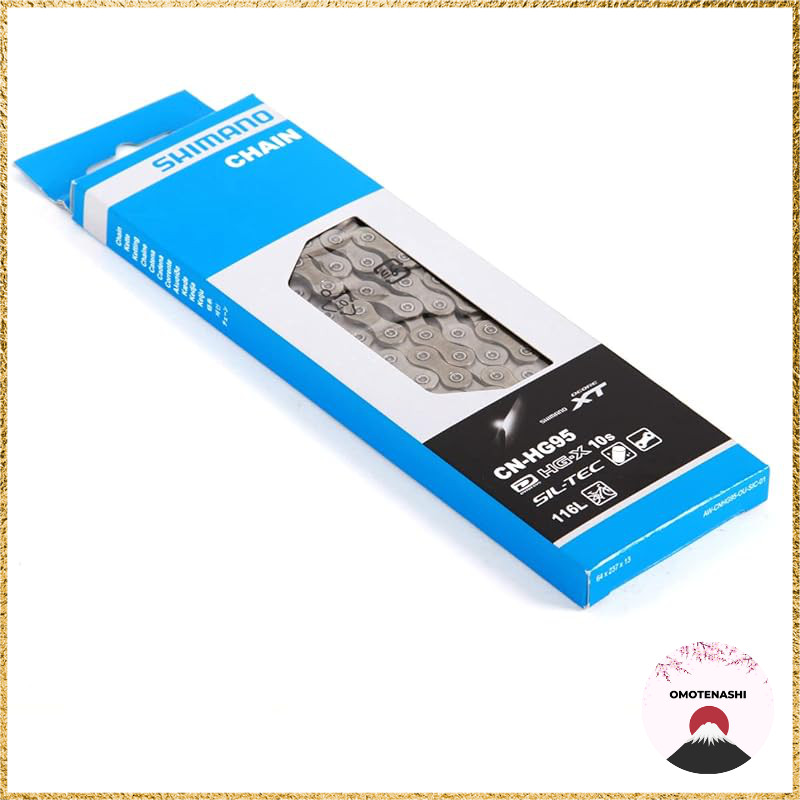 Shimano (SHIMANO) Chain (10-speed) CN-HG95 HG-X, chain pin specification 10S 116L ICNHG95116I.