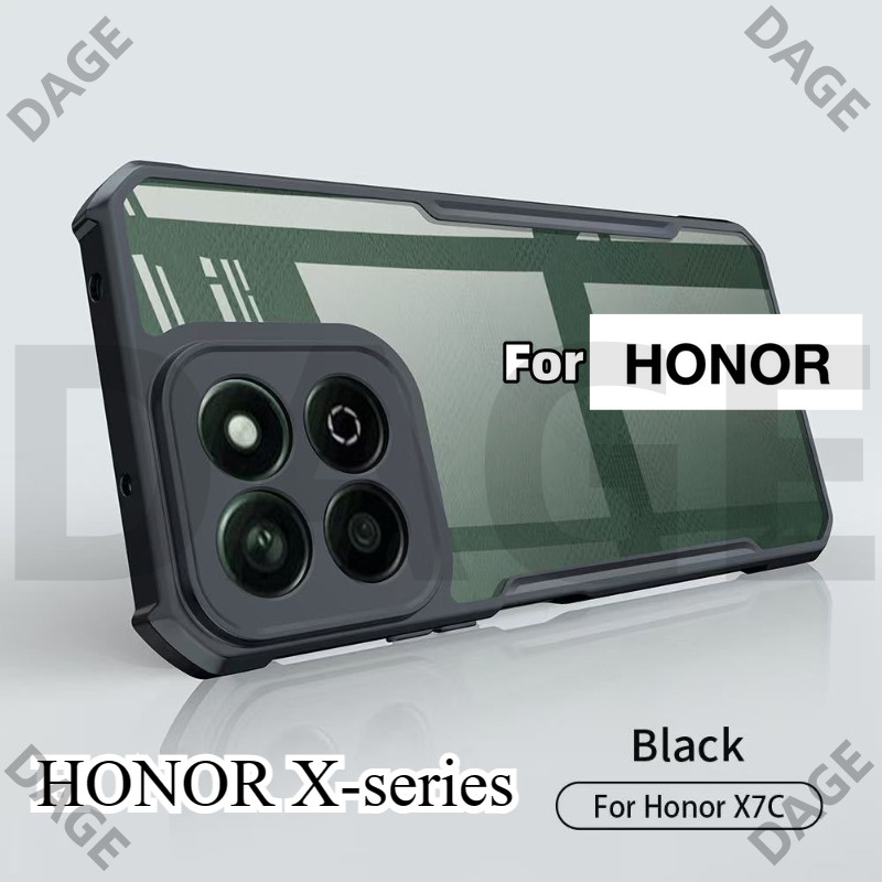 สําหรับ Honor X9c X5b X6b X8b X7b X9b X6a X9a X8a X7a Magic 6 Pro 200Pro โปร่งใสกันกระแทกเคสโทรศัพท์