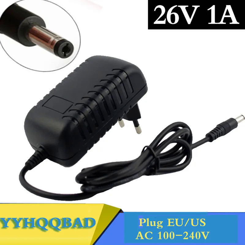 26V 1A  26V 450mA Charger Adaptor For Dibea  D008 Pro F8 Pro M500 TT8 MM8 K30 MT66 Cordless Power Ad