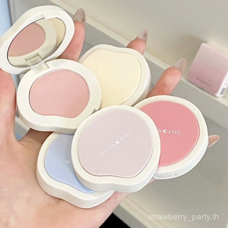 Mooneyes Powder blusher whitens Nude Makeup IS NATURAL Moon Eyes Blush White Nude Makeup NATURAL Pur