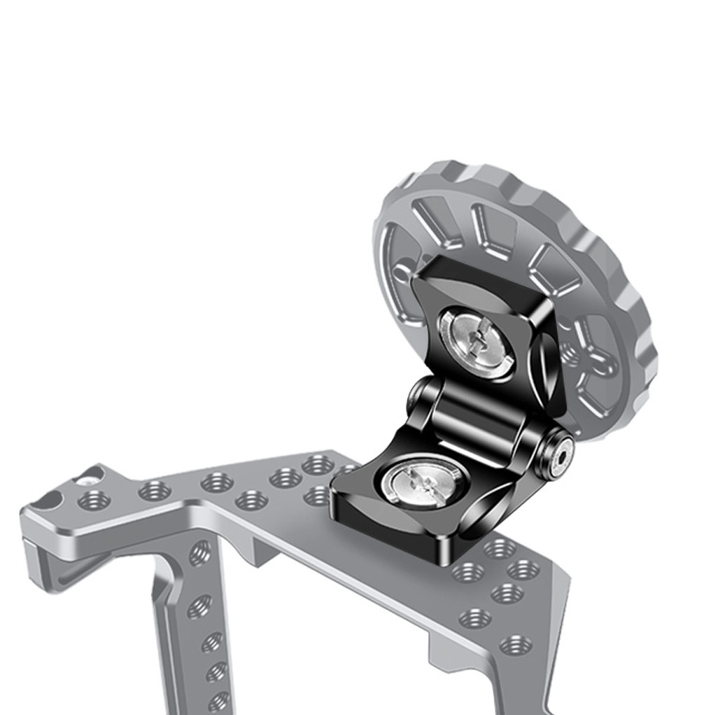 Xt-xinte L-type ตําแหน่งอะแดปเตอร์แผ่นพับ 1/4 สกรู Arri ตําแหน่งอะแดปเตอร์สําหรับ DJI SDR Transmission Bracket Monitor Mount