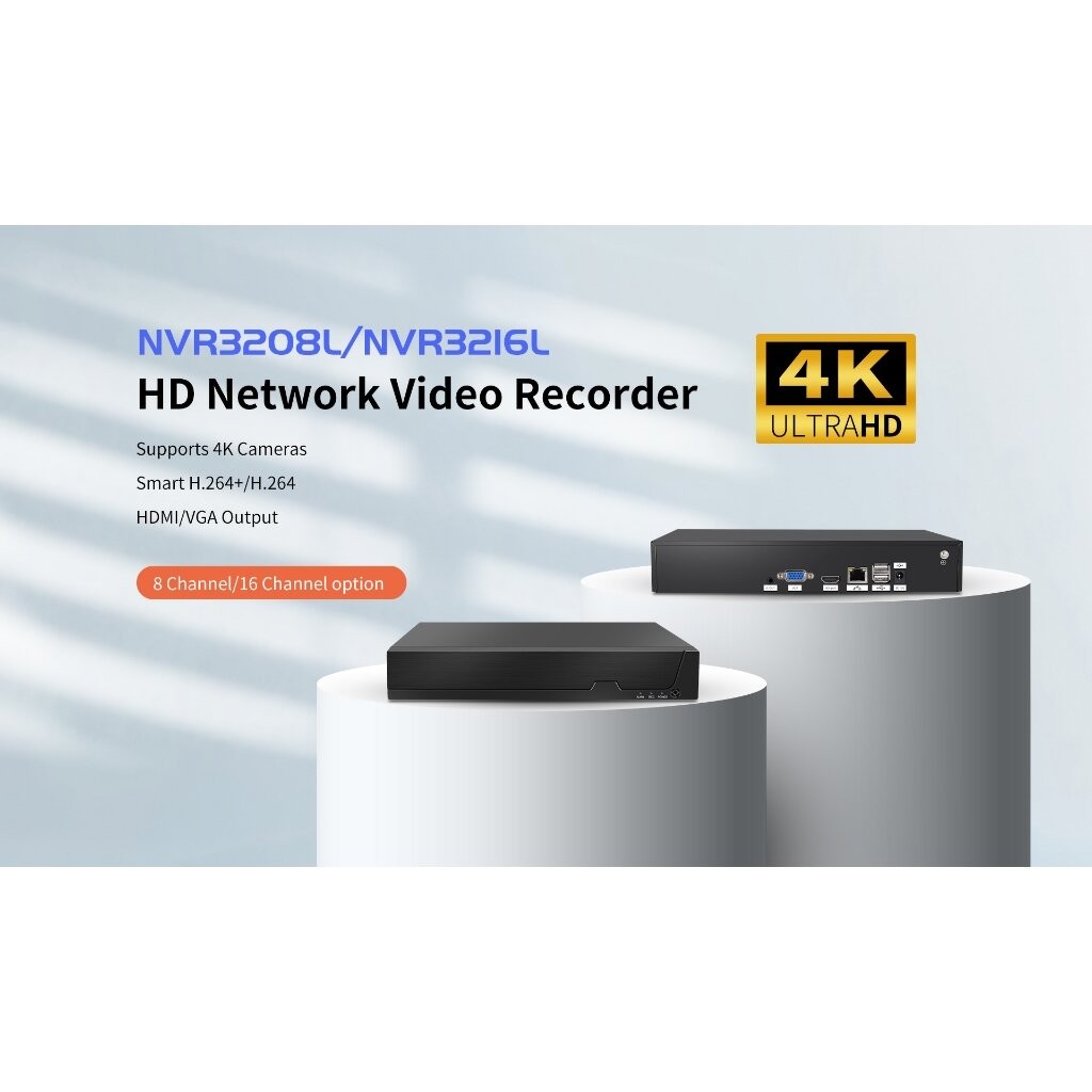 Vstarcam NVR3208L NVR3216L N8216 เครื่อง NVR 8CH -16CH เครื่องบันทึกกล้องวงจรปิด รองรับONVIF รองรับHDDได้ 10TB