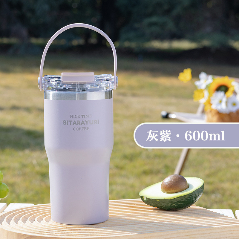 RAINBOW CUP SITARAYURI (แท้) แก้วกาแฟ เก็บความร้อนและความเย็น แก้วสแตนเลสพกพา 600/900มล. ราคา ถูกที่สุด ดีลบีเคเค แกลเลอรีภาพที่ 9