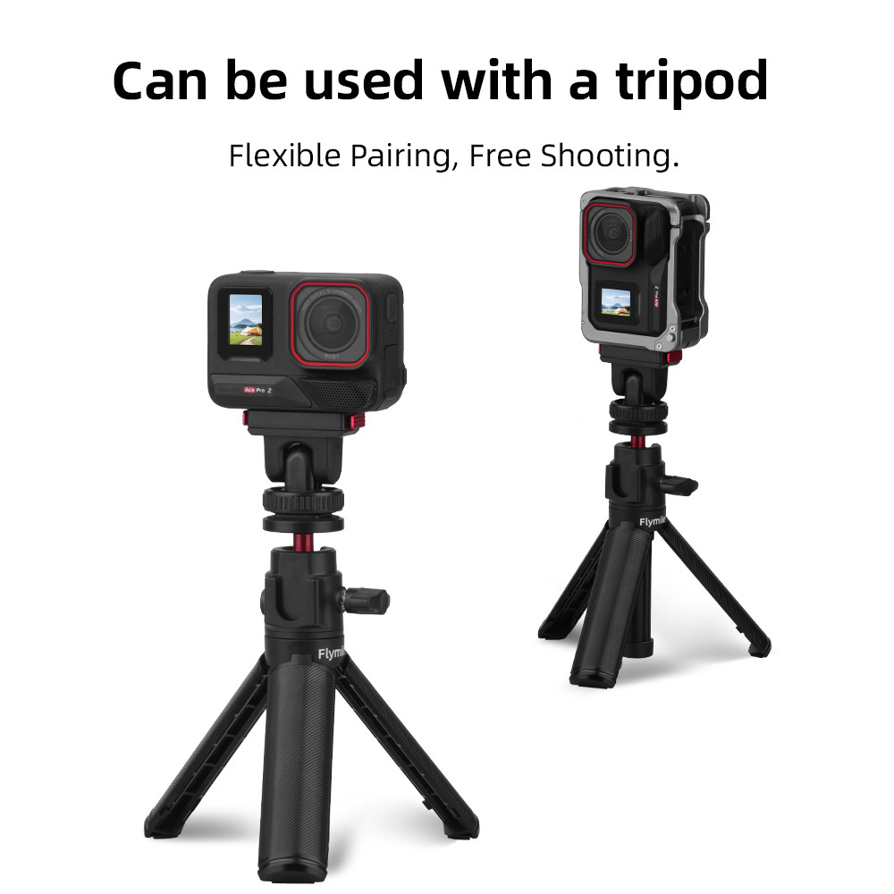 Magnetic Quick Release Mount สําหรับ Insta360 Ace Pro 2,Magnetic Mount ฐาน Insta360 อุปกรณ์เสริมอลูมิเนียมขาตั้งกล้องอะแดปเตอร์ Mount Cold Boot ขยายอะแดปเตอร์