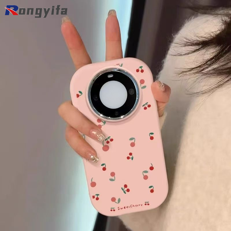 หวานเชอร์รี่เคสโทรศัพท์สําหรับRealme 13 12 11 Pro Plus 9 SE 8 8S 5 Q3 Q3i Q3S Q3T 5Gการ์ตูนน่ารักปลอกสีลูกกวาดกันกระแทกMatteนุ่มปกหลัง ราคา ถูกที่สุด ดีลบีเคเค รูปภาพหลัก