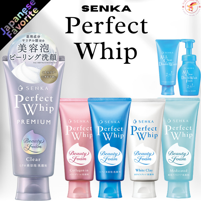 SENKA Perfect Whip Collection: Shiseido's Complete Facial Cleansing Solutions
