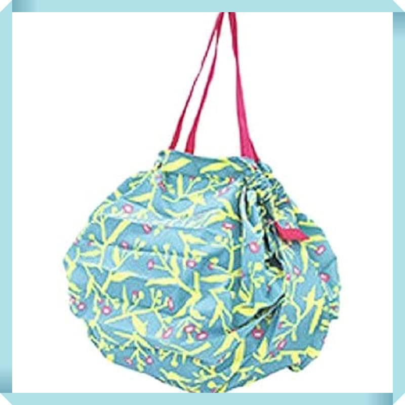 MARNA Shupatto Compact Bag M Floral Easy-Fold Eco Bag S411KU
