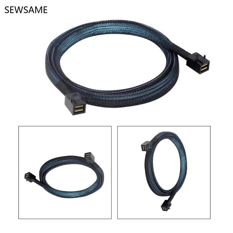 SEWSAME ทนทาน SFF 8643 ถึง SFF 8643 สายแปลงสําหรับอุปกรณ์ต่างๆ