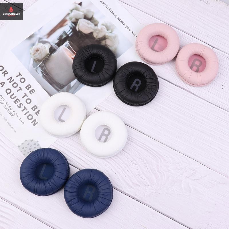 แผ่นรองหูฟังโฟมทดแทนสําหรับ JBL Tune 600BT T510BT T500 T450 หูฟัง 1-Pr