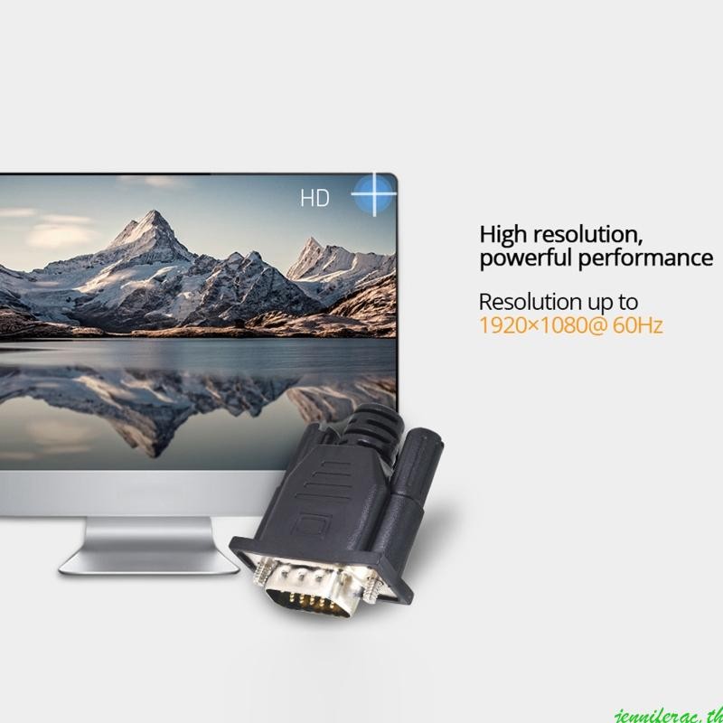 VGA Virtual Display Adapter Male Dummy Plug EDID Headless  Emulator LockWil