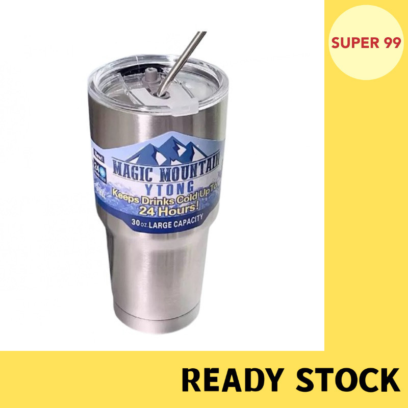 Rocky Mountain Tumbler Lid Stay กระติกน้ําร้อนร้อนและเย็น (900ml)
