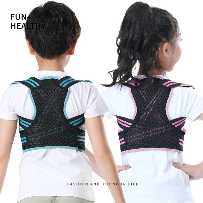 【FUN Healthy】สายแก้ไขหลังของเด็ก, การแก้ไขหลังของนักเรียนและการแก้ไขท่า