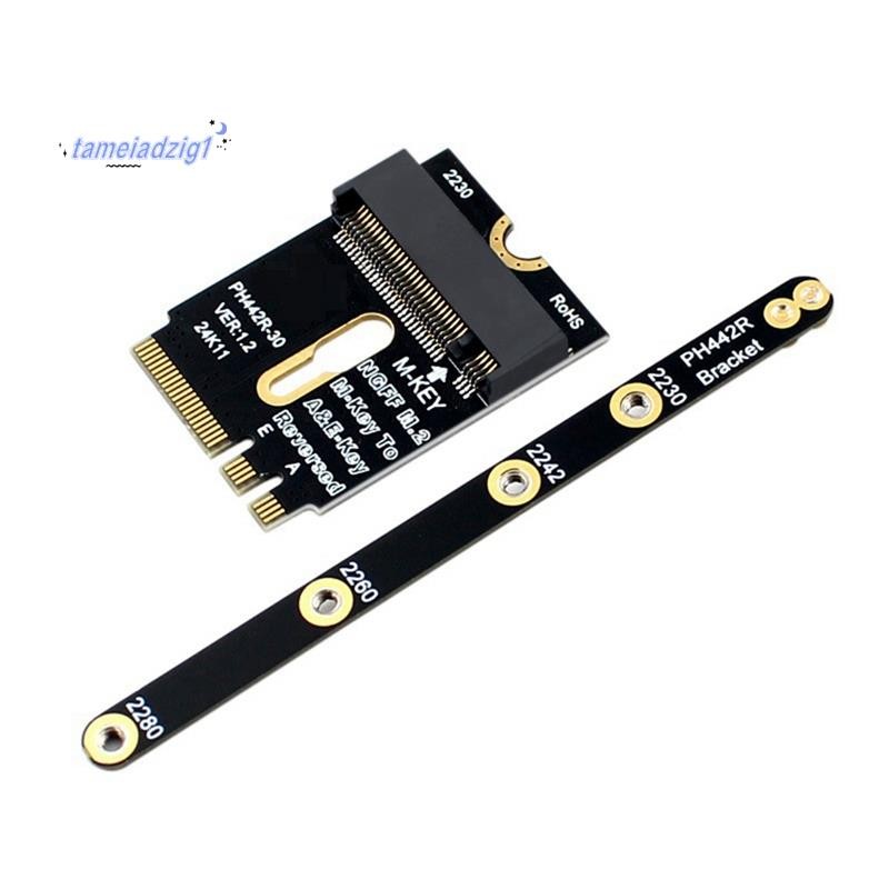 M.2 อะแดปเตอร์ WiFi M.2 WiFi ถึง Nvme SSD อะแดปเตอร์ PCIe4.0 ถึง M2 NGFF คีย์ A + E การ์ด WiFi Raise