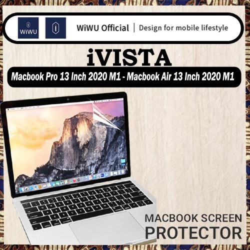 W1WU iVISTA ScreenGuard ปกป้อง Macbook Pro 13 M1 / Macbook Air 13 M1