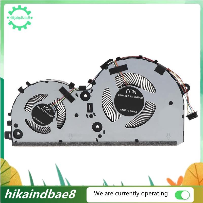 [hIkAi] พัดลมระบายความร้อน CPU เปลี่ยนพัดลมระบายความร้อน CPU สําหรับ Ideapad L340-15IRH L340-17IRH -